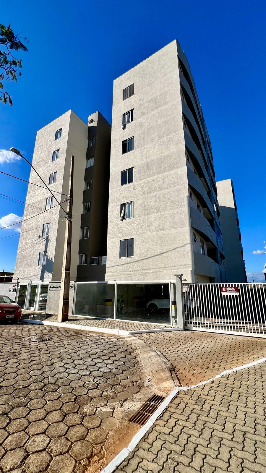 Fachada do Condomínio Residencial Green View, Village Sion, Pouso Alegre
