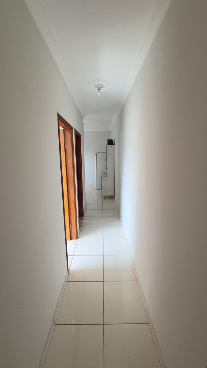 Corredor de acesso aos quartos