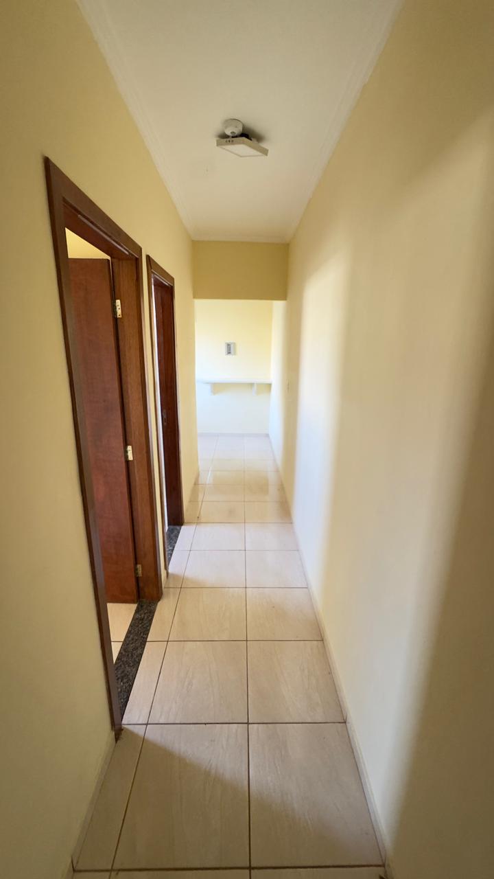 Corredor de acesso aos quartos
