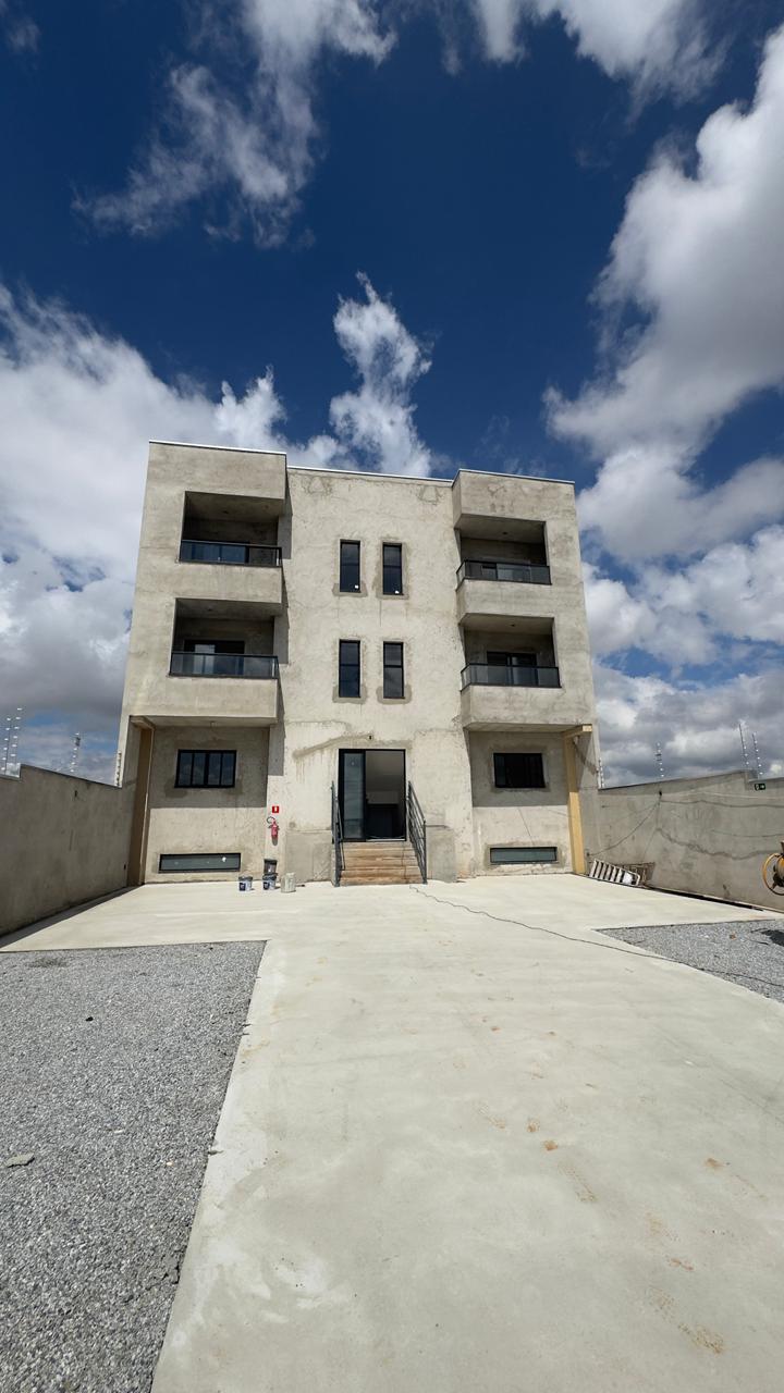 Fachada do prédio do apartamento à venda no Santa Branca, Pouso Alegre