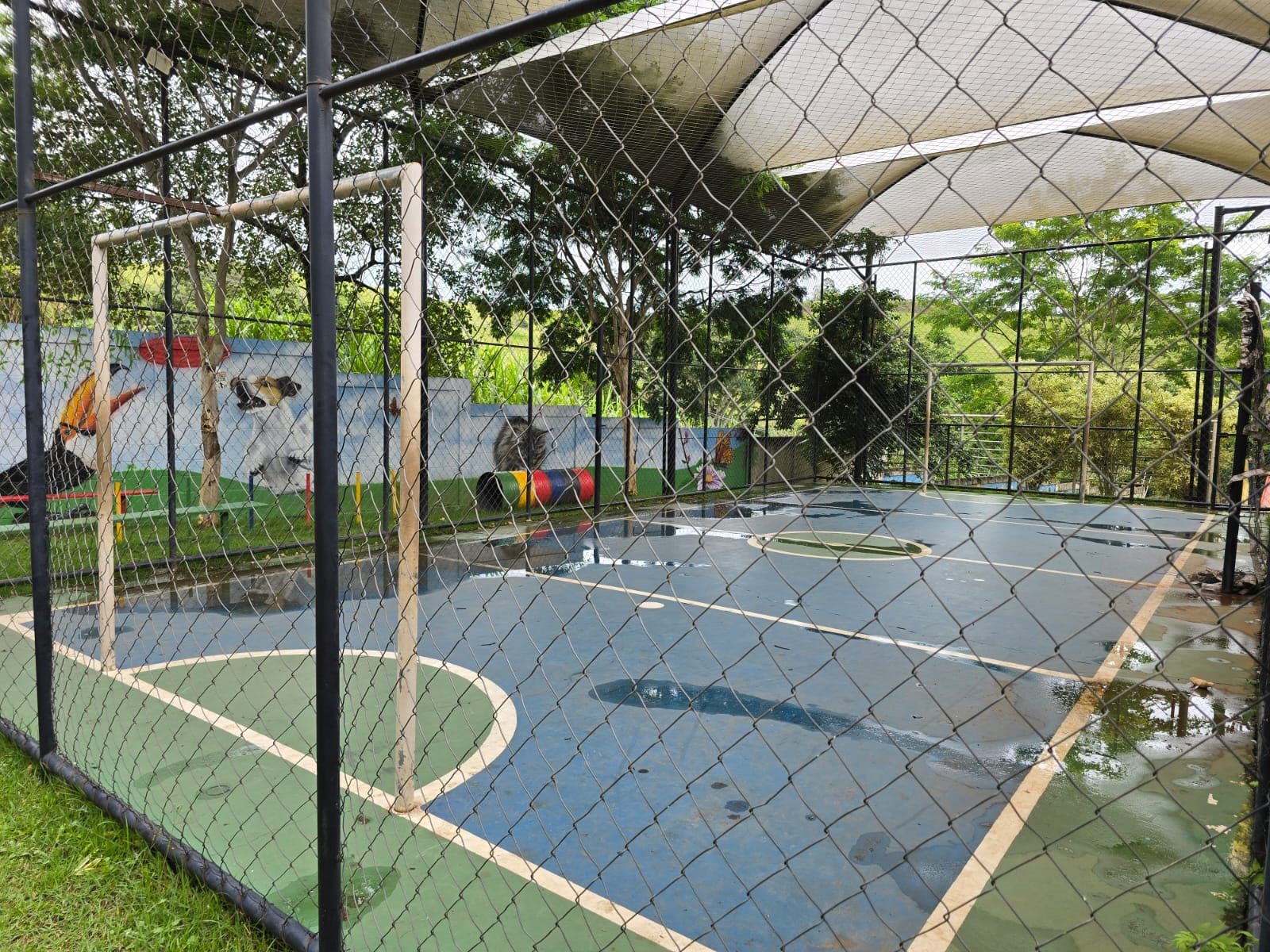 Quadra do condomínio