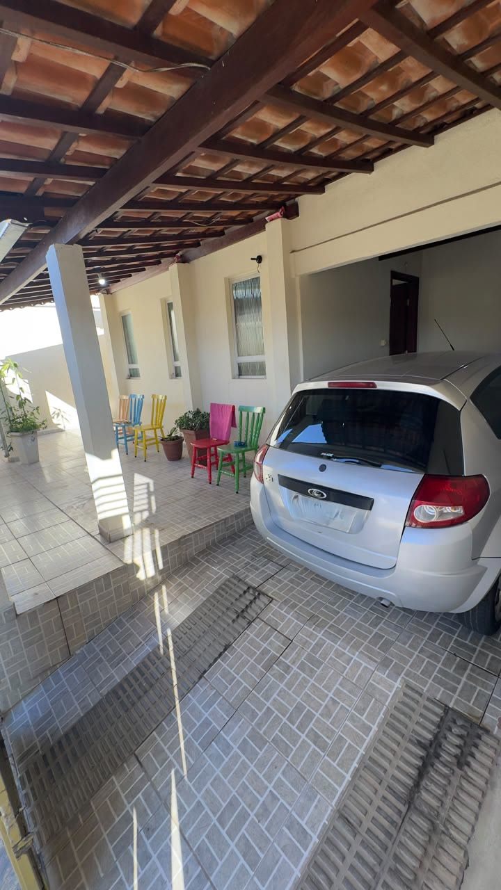 Garagem coberta