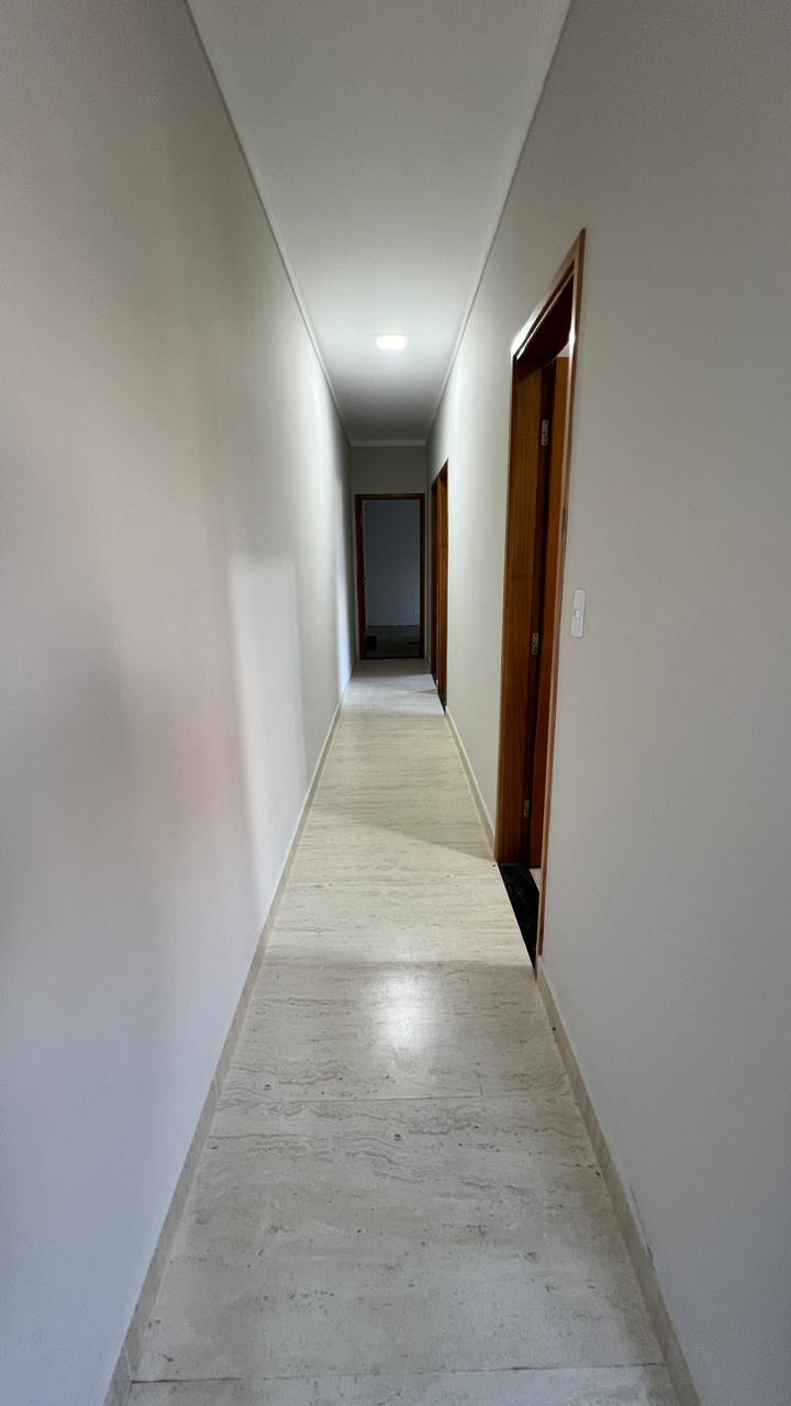 Corredor de acesso aos quartos
