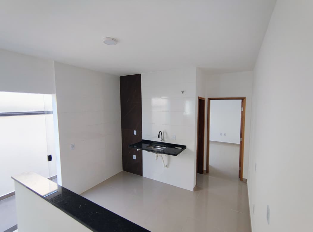 Sala integrada com a cozinha