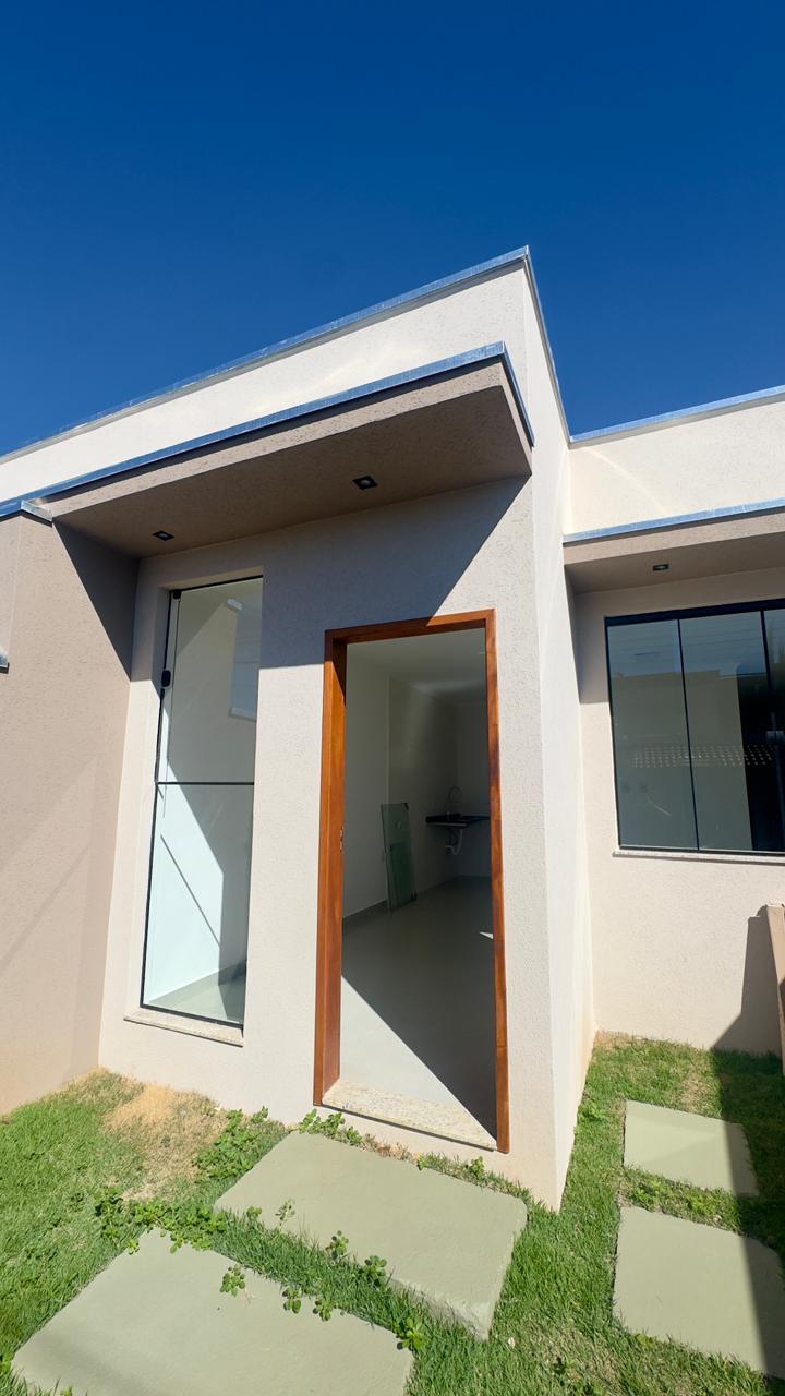 Fachada da casa à venda no Parque Real, Pouso Alegre