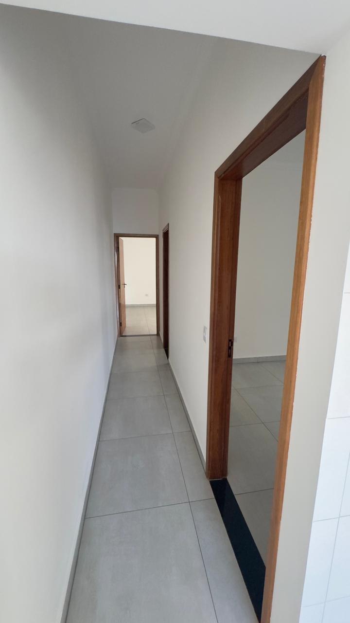 Corredor de acesso aos quartos