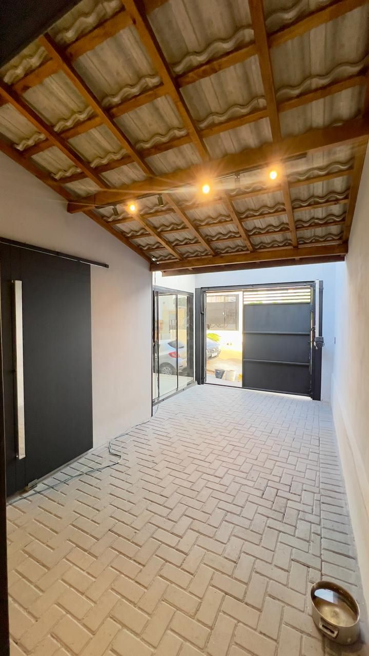 Garagem coberta