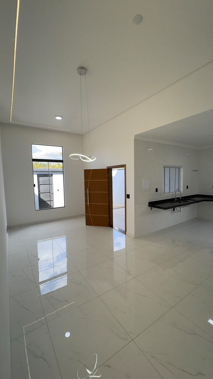 Sala e cozinha integradas