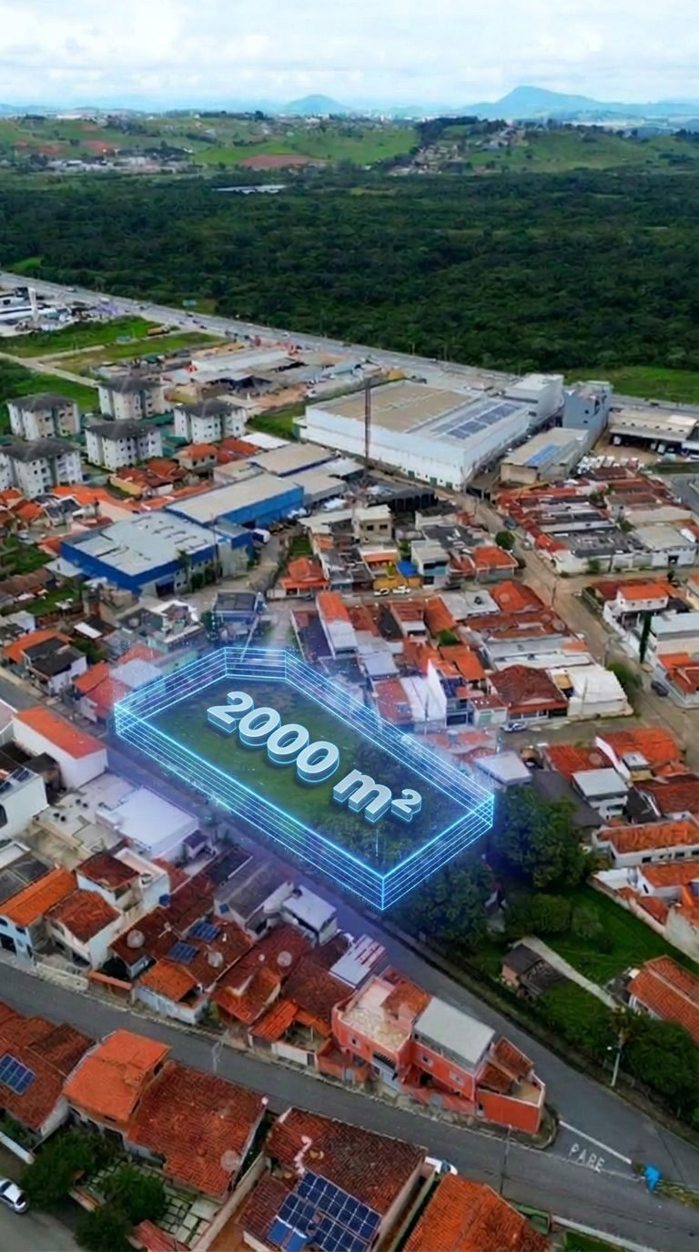 Terreno de 2.000 m² no Fátima, Pouso Alegre