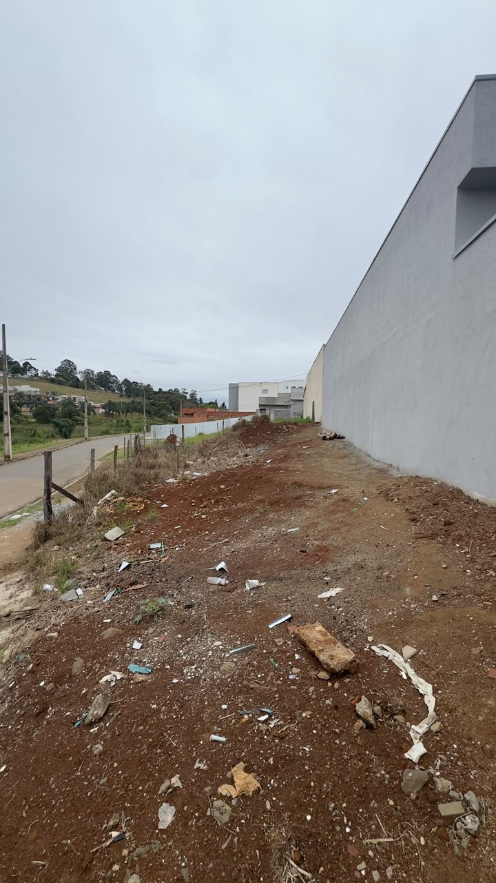 Terreno, vista da topografia