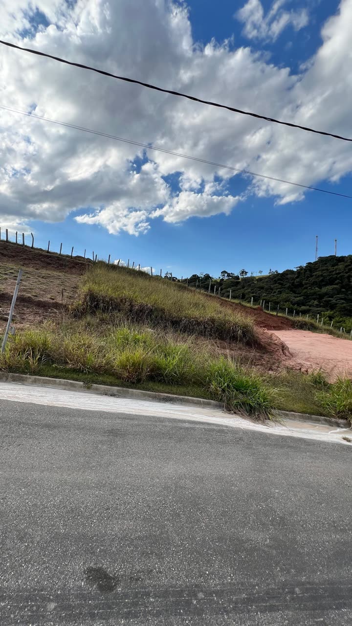 Lateral do terreno e vista para a mata
